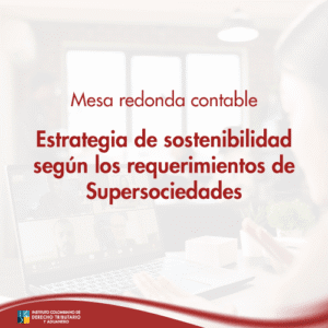 Mesa Redonda contable: Estrategia de sostenibilidad según los requerimientos de Supersociedades