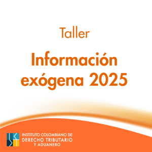 Taller Información exógena 2025