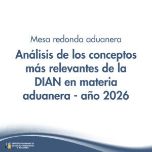 Mesa redonda aduanera -Análisis de los conceptos más relevantes de la DIAN en materia aduanera - año 2026